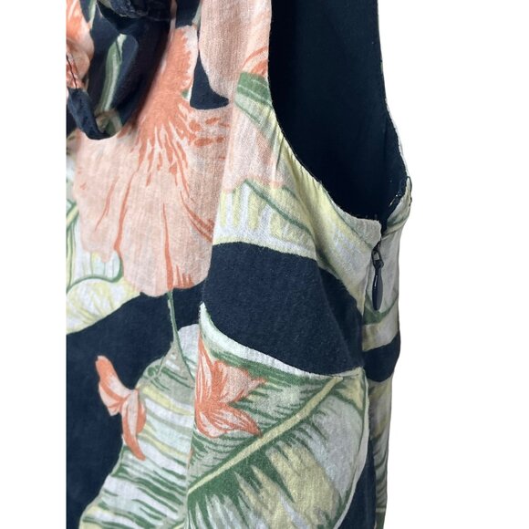 Ann Taylor Petites XXSP One Shoulder Floral Top Blouse Summer Casual - Picture 6 of 12